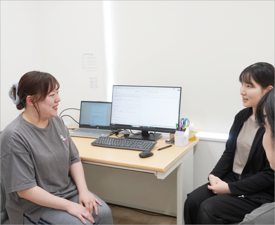 面談風景の写真